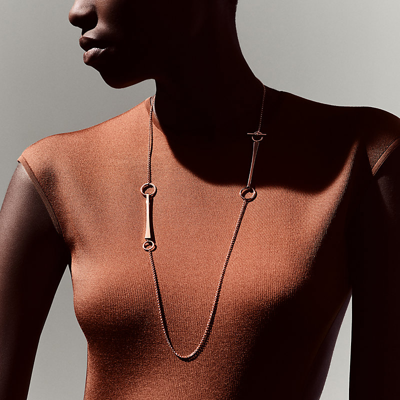 ロングネックレス 《クルー・ド・フォルジュ》 | Hermès - エルメス